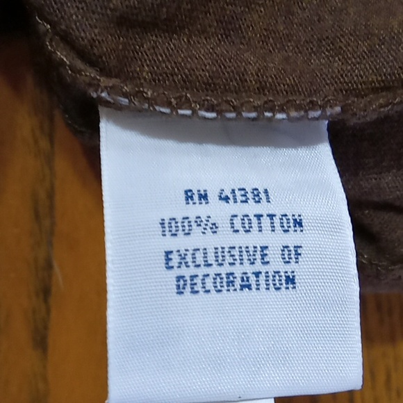 Ralph Lauren Polo Mens Shirt Large BROWN HEATHER NEW COTTON Long Sleeve - Picture 4 of 6